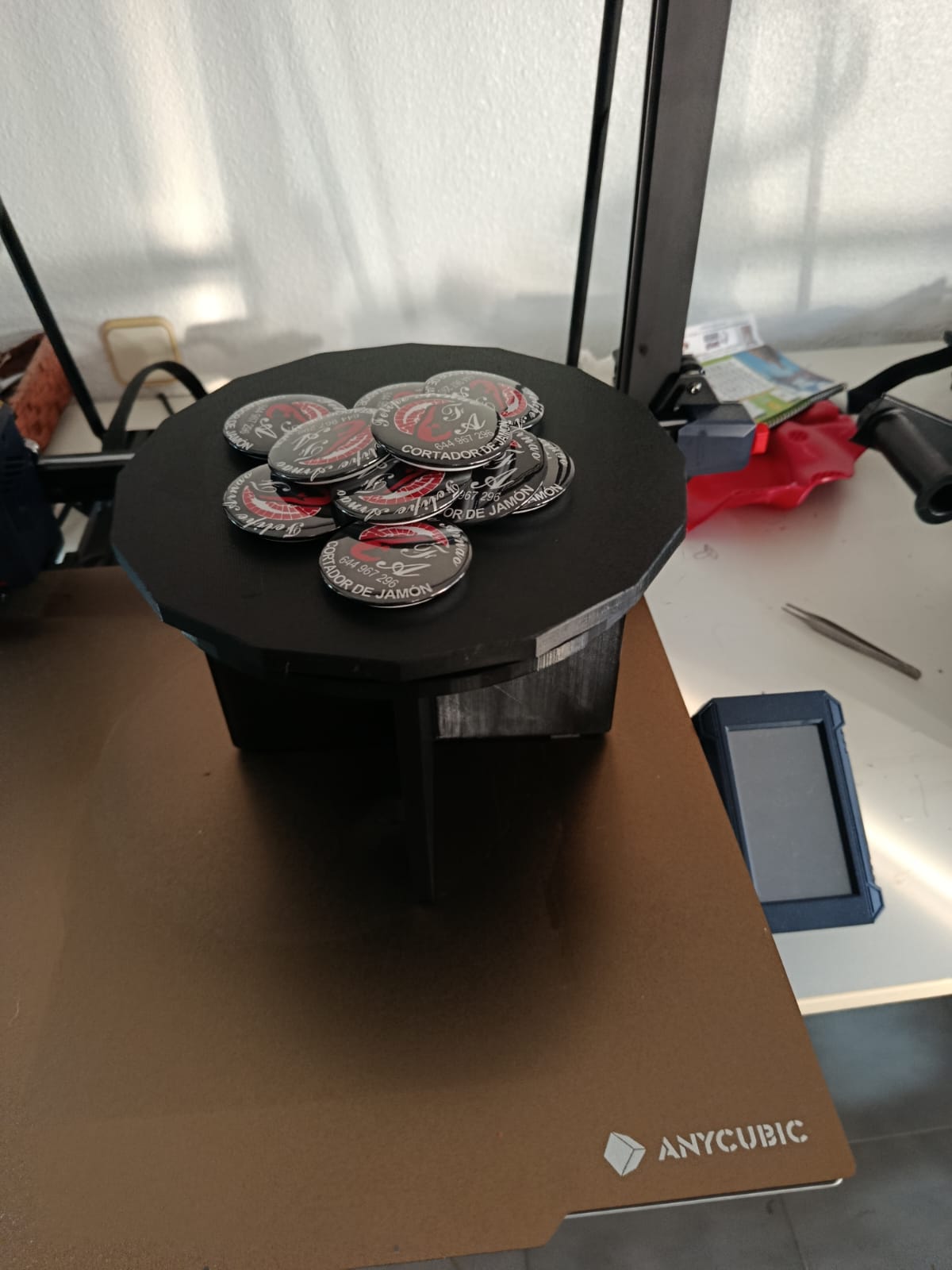 Alzador de platos 3D para cortador de jamón - Imagen 8