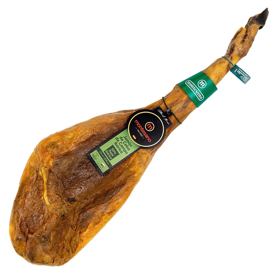 Jamon Iberico  Cebo campo 50% RAZA IBERICA MONTESANO - Imagen 2