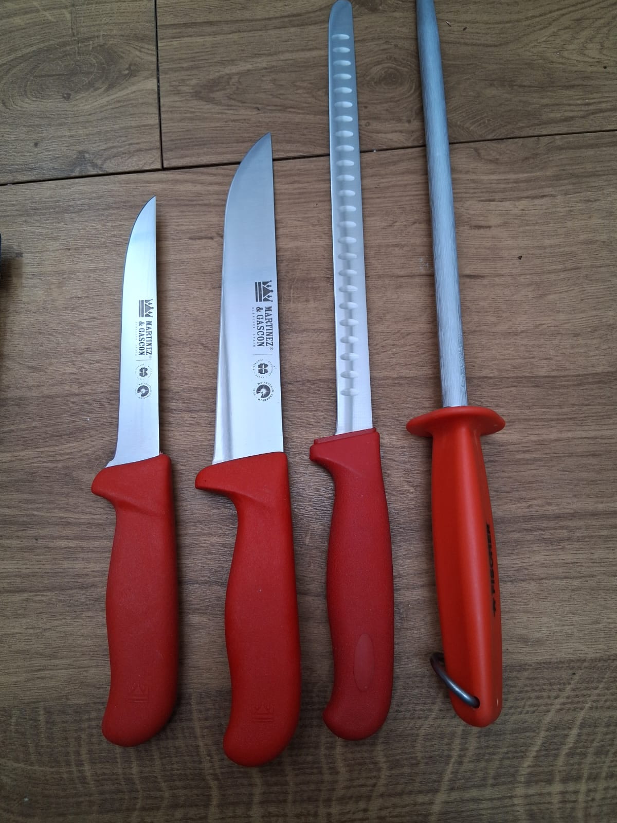 Cuchillos Jamonero Serie Arnao LOTE 4P - Imagen 2